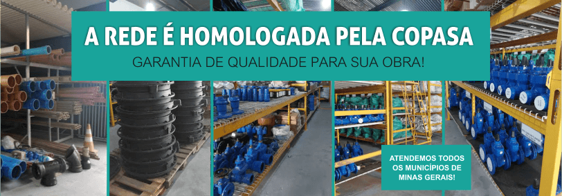 Copasa certifica rede saneamento